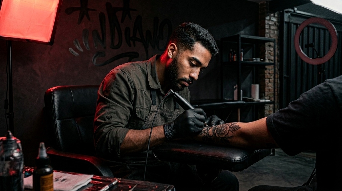 Tatuador profissional